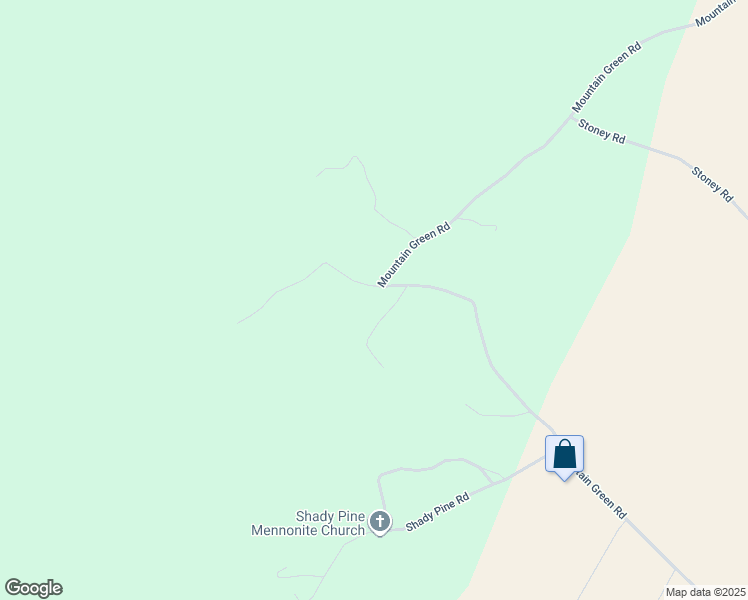 map of restaurants, bars, coffee shops, grocery stores, and more near 14983 Mountain Green Road in Willow Hill