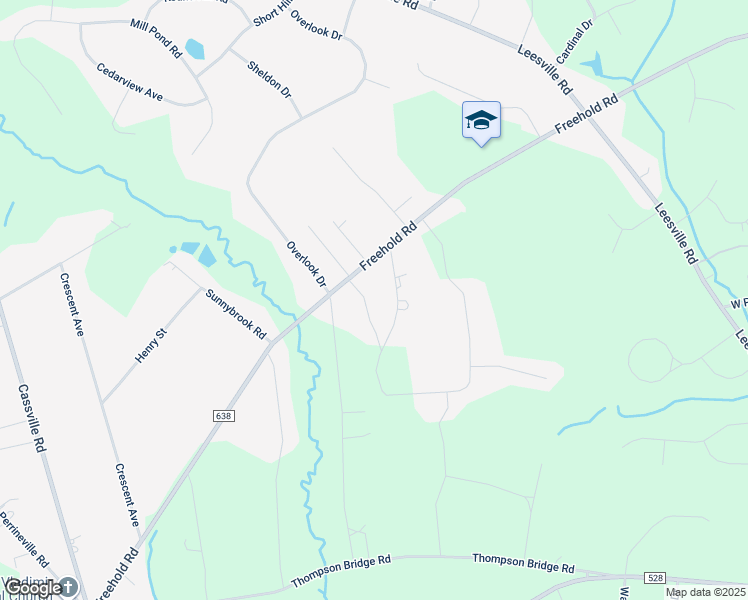 map of restaurants, bars, coffee shops, grocery stores, and more near 225 West Bird Village Road in Jackson