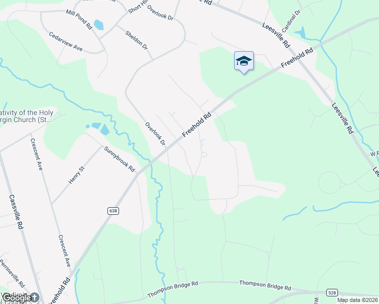 map of restaurants, bars, coffee shops, grocery stores, and more near 225 West Bird Village Road in Jackson Township