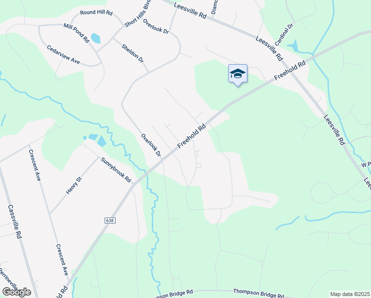 map of restaurants, bars, coffee shops, grocery stores, and more near 488 Freehold Road in Jackson Township