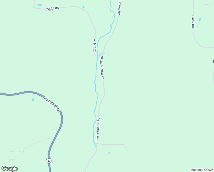 map of restaurants, bars, coffee shops, grocery stores, and more near 456-496 Skunk Hollow Road in Hooversville