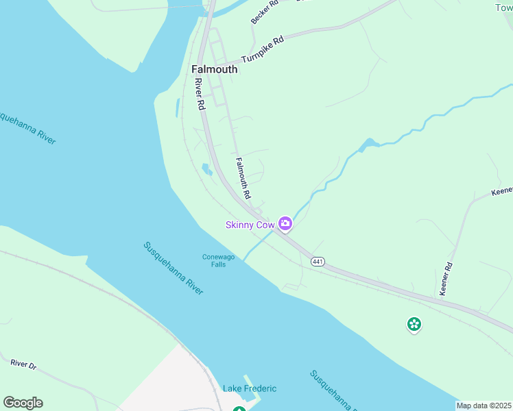 map of restaurants, bars, coffee shops, grocery stores, and more near 111 Falmouth Road in Bainbridge