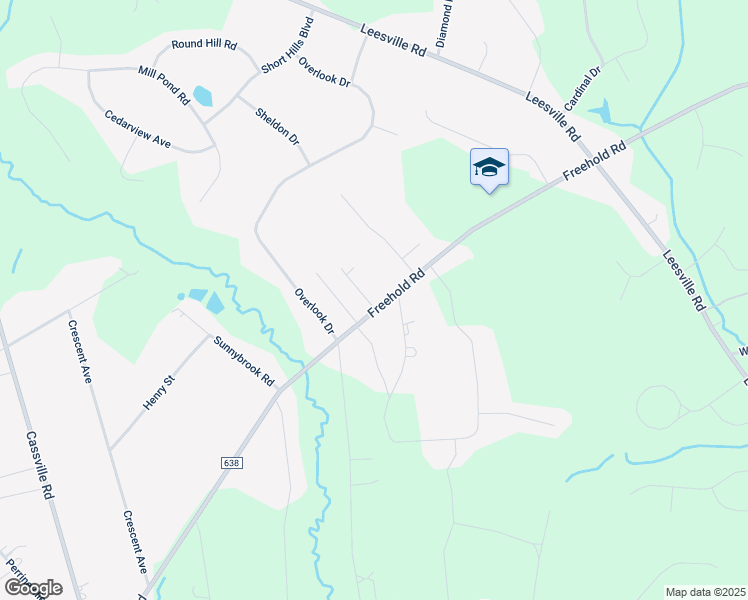 map of restaurants, bars, coffee shops, grocery stores, and more near 488 Freehold Road in Jackson Township