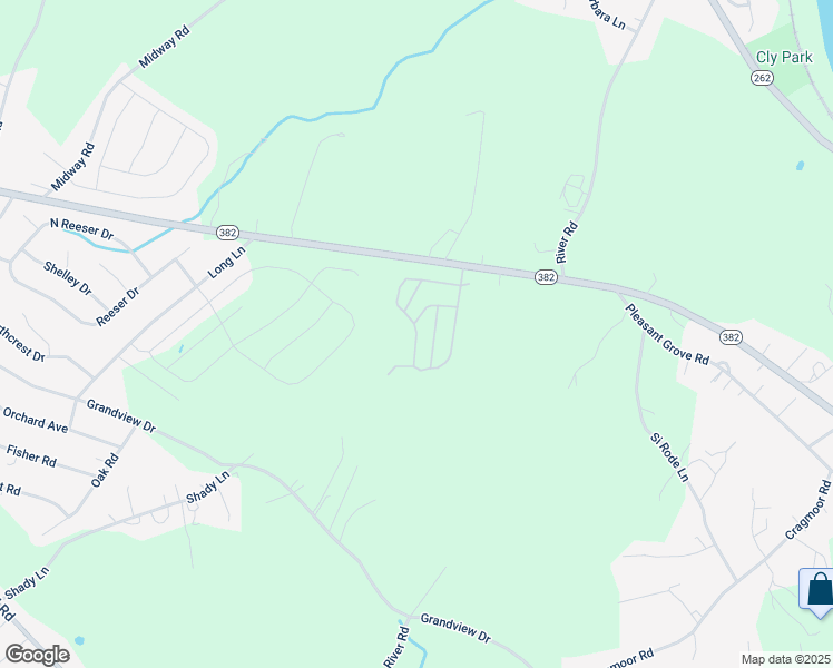 map of restaurants, bars, coffee shops, grocery stores, and more near South Maple Street in York County