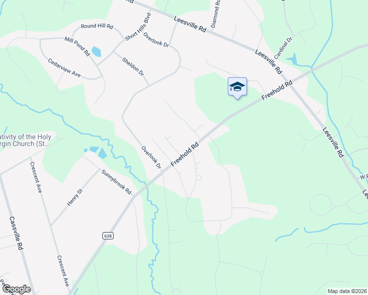 map of restaurants, bars, coffee shops, grocery stores, and more near 488 Freehold Road in Jackson Township