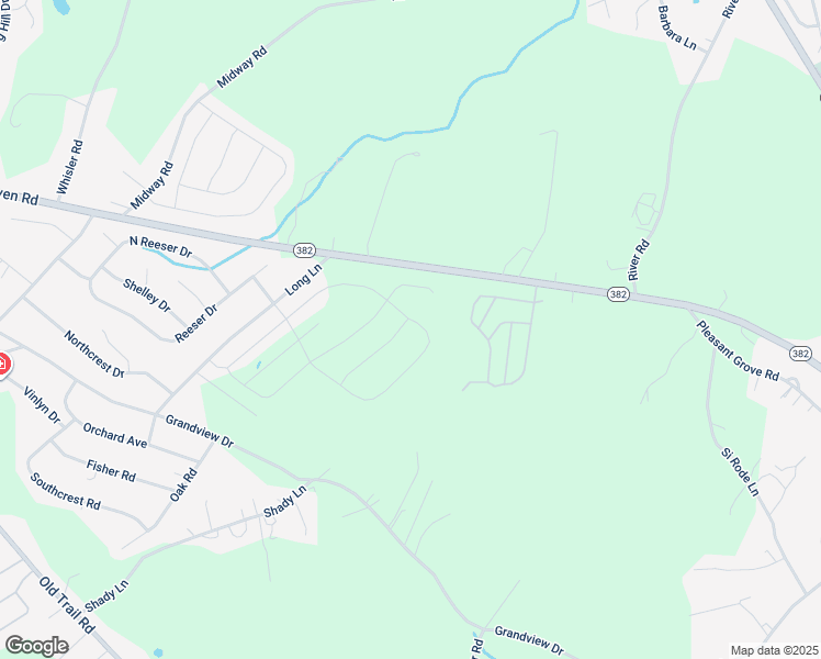 map of restaurants, bars, coffee shops, grocery stores, and more near 100 Steeple Chase Drive in York Haven