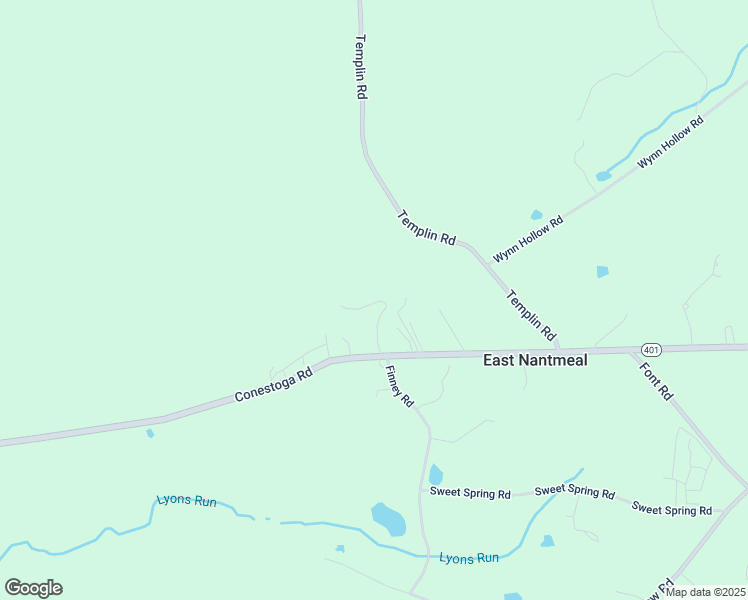 map of restaurants, bars, coffee shops, grocery stores, and more near 3504 Conestoga Road in Glenmoore