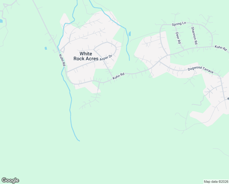 map of restaurants, bars, coffee shops, grocery stores, and more near 1309 Kuhn Road in Boiling Springs