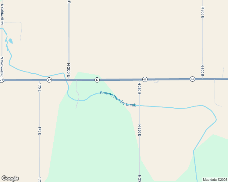 map of restaurants, bars, coffee shops, grocery stores, and more near 2329 Indiana 47 in Lebanon