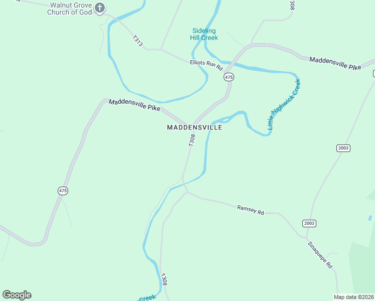 map of restaurants, bars, coffee shops, grocery stores, and more near 23154 Parks Road in Orbisonia