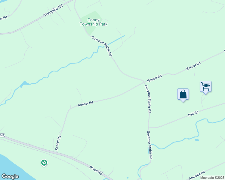 map of restaurants, bars, coffee shops, grocery stores, and more near 1410 Keener Rd in Bainbridge