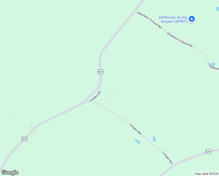 map of restaurants, bars, coffee shops, grocery stores, and more near 15084 Lurgan Road in Newburg