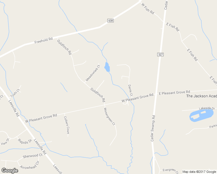 map of restaurants, bars, coffee shops, grocery stores, and more near 5 Starling Court in Jackson