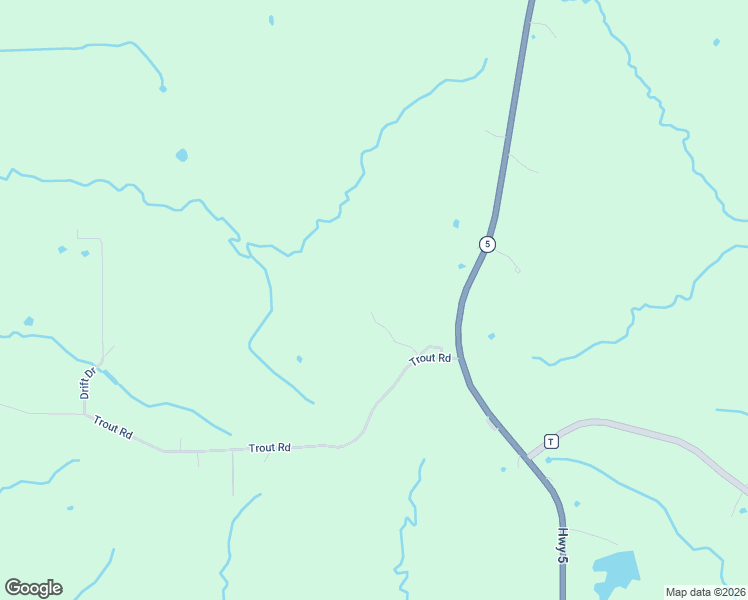 map of restaurants, bars, coffee shops, grocery stores, and more near 51008 Trout Road in Milan