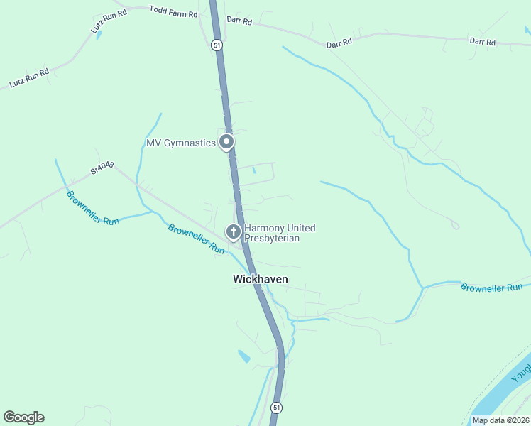 map of restaurants, bars, coffee shops, grocery stores, and more near 3989 Pittsburgh Street in Perryopolis