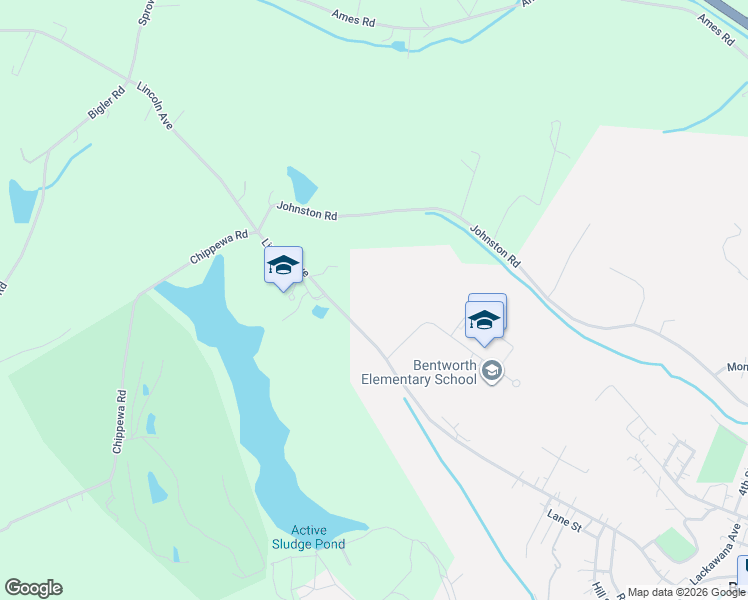 map of restaurants, bars, coffee shops, grocery stores, and more near 348-356 Lincoln Avenue in Bentleyville