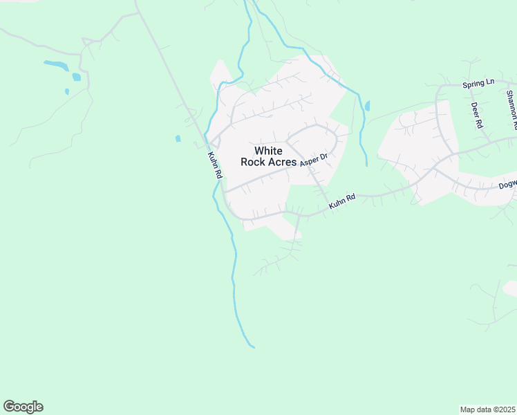 map of restaurants, bars, coffee shops, grocery stores, and more near 1350 Kuhn Road in Boiling Springs