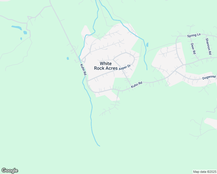 map of restaurants, bars, coffee shops, grocery stores, and more near 1344 Kuhn Road in Boiling Springs