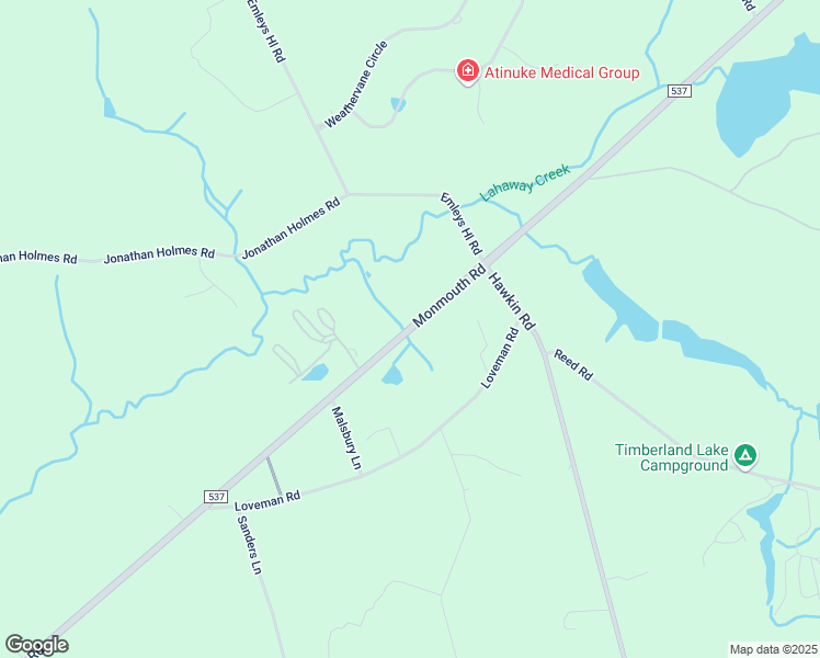 map of restaurants, bars, coffee shops, grocery stores, and more near 1826 Monmouth Road in Plumsted Township