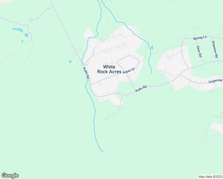 map of restaurants, bars, coffee shops, grocery stores, and more near 1344 Kuhn Road in Boiling Springs