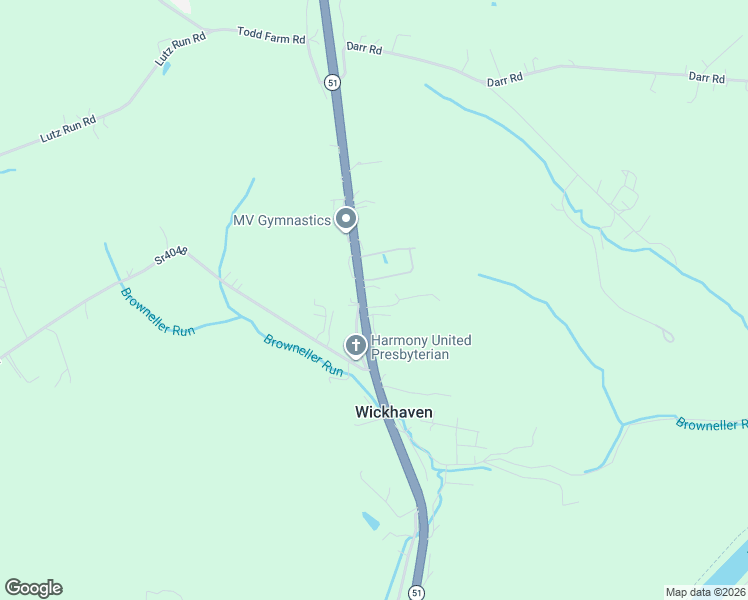 map of restaurants, bars, coffee shops, grocery stores, and more near 3989 Pittsburgh Road in Perryopolis