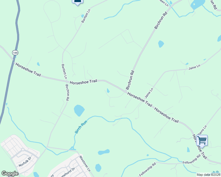map of restaurants, bars, coffee shops, grocery stores, and more near 21 Brighton Way in Chester Springs