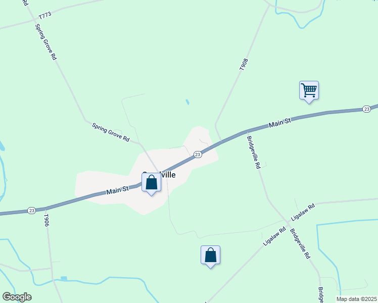 map of restaurants, bars, coffee shops, grocery stores, and more near 1619 Main Street in East Earl
