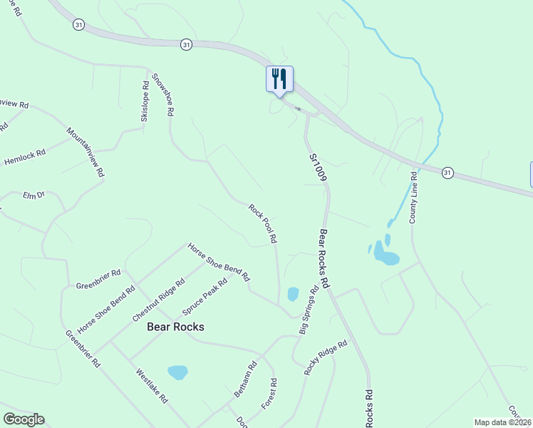 map of restaurants, bars, coffee shops, grocery stores, and more near 103 Pine Ln in Acme