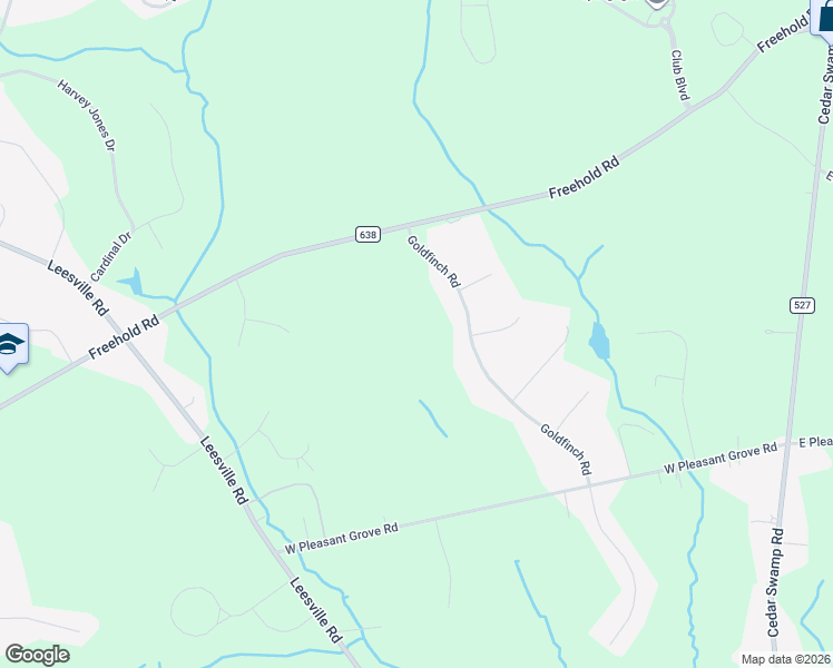 map of restaurants, bars, coffee shops, grocery stores, and more near 22 Goldfinch Road in Jackson Township