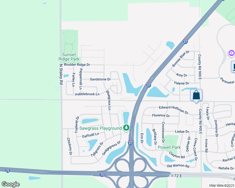 map of restaurants, bars, coffee shops, grocery stores, and more near 1202 Myrtle Beach Avenue in Champaign