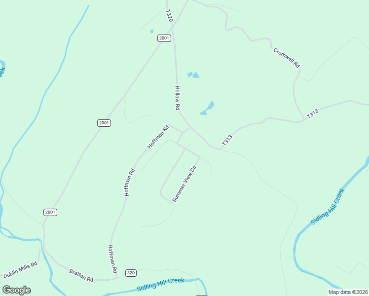 map of restaurants, bars, coffee shops, grocery stores, and more near Hoffman Road in Three Springs