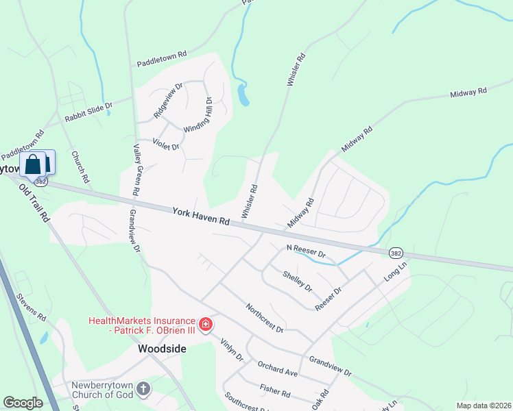 map of restaurants, bars, coffee shops, grocery stores, and more near 955 Whisler Road in Goldsboro