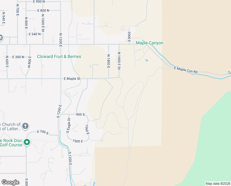 map of restaurants, bars, coffee shops, grocery stores, and more near 149 South Krissa Street in Mapleton