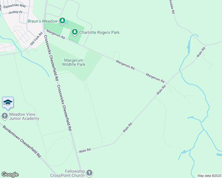 map of restaurants, bars, coffee shops, grocery stores, and more near in Chesterfield Township
