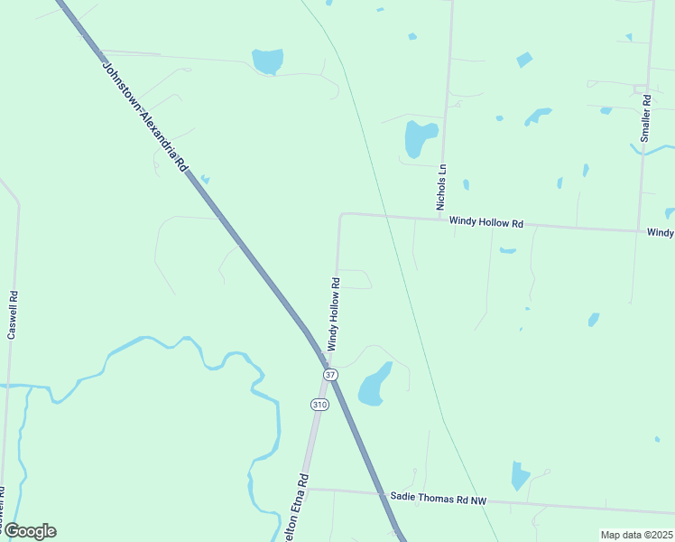 map of restaurants, bars, coffee shops, grocery stores, and more near 8773 Windy Hollow Road in Johnstown