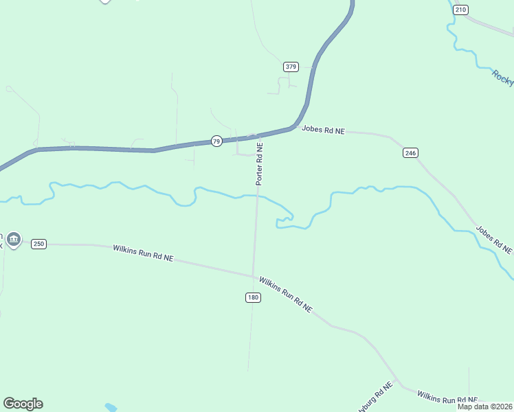 map of restaurants, bars, coffee shops, grocery stores, and more near 5100 Porter Road Northeast in Newark