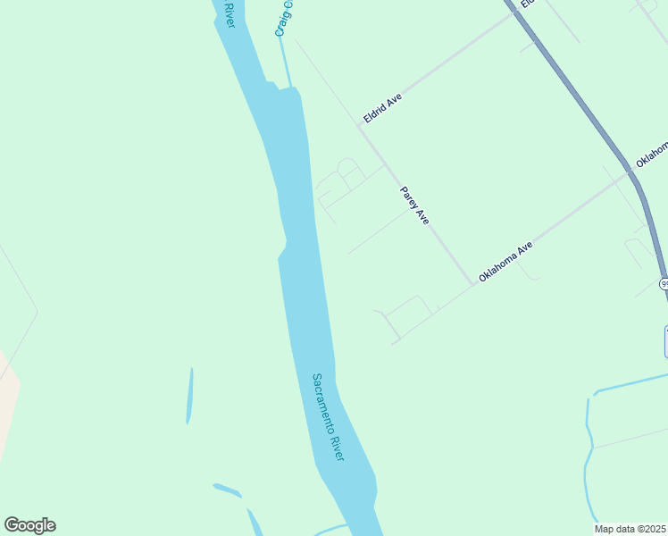 map of restaurants, bars, coffee shops, grocery stores, and more near 11631 Parey Avenue in Red Bluff