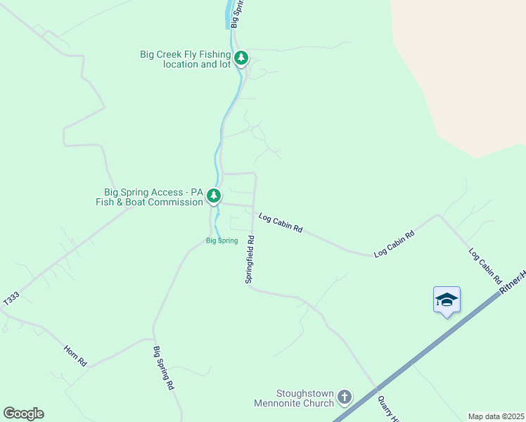 map of restaurants, bars, coffee shops, grocery stores, and more near 99 Springfield Rd in Newville