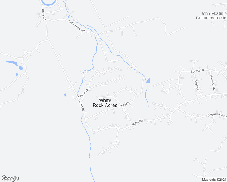 map of restaurants, bars, coffee shops, grocery stores, and more near 1277 Asper Drive in Boiling Springs
