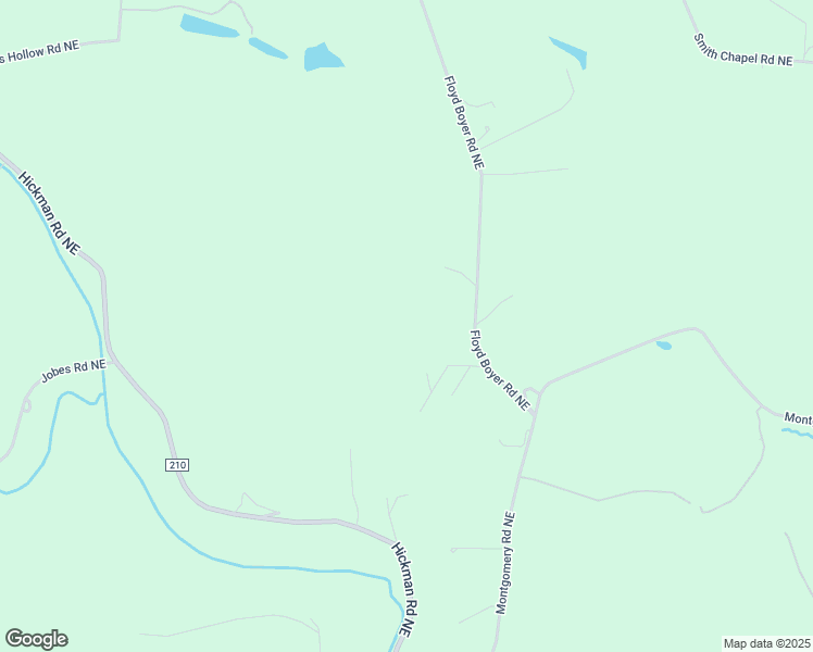 map of restaurants, bars, coffee shops, grocery stores, and more near 5295 Floyd Boyer Road Northeast in Newark