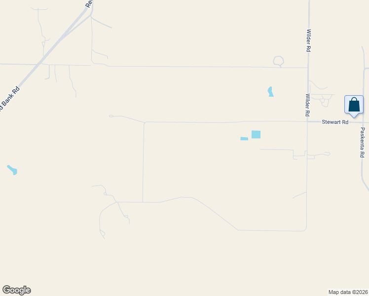 map of restaurants, bars, coffee shops, grocery stores, and more near 20225 Stewart Road in Red Bluff