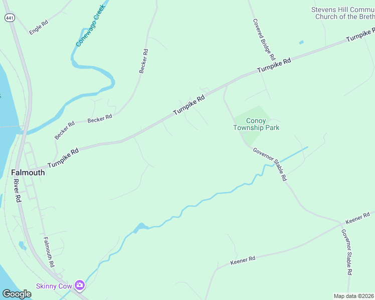 map of restaurants, bars, coffee shops, grocery stores, and more near 3322 Turnpike Road in Elizabethtown