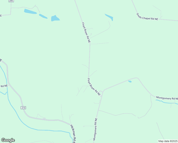 map of restaurants, bars, coffee shops, grocery stores, and more near 5295 Floyd Boyer Road Northeast in Newark