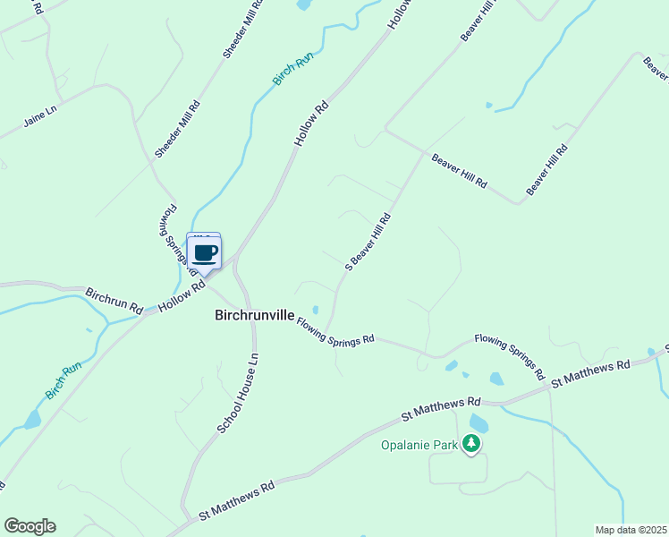 map of restaurants, bars, coffee shops, grocery stores, and more near 1439 South Beaver Hill Road in Chester Springs