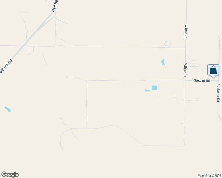 map of restaurants, bars, coffee shops, grocery stores, and more near 20225 Stewart Road in Red Bluff