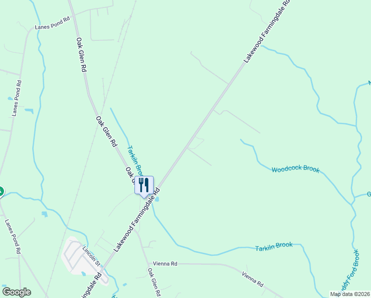 map of restaurants, bars, coffee shops, grocery stores, and more near 935 County Route 547 in Howell Township