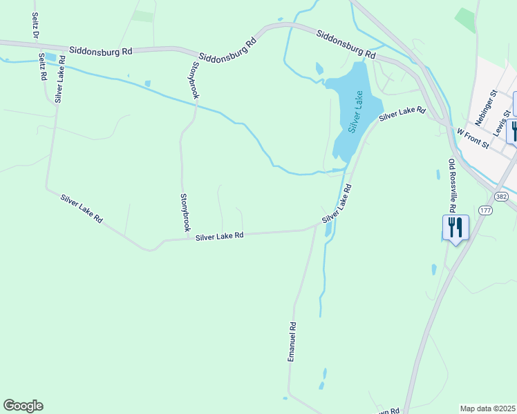 map of restaurants, bars, coffee shops, grocery stores, and more near 901 Silver Lake Road in Lewisberry