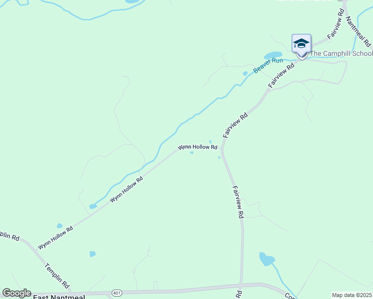 map of restaurants, bars, coffee shops, grocery stores, and more near 278 Wynn Hollow Road in Glenmoore