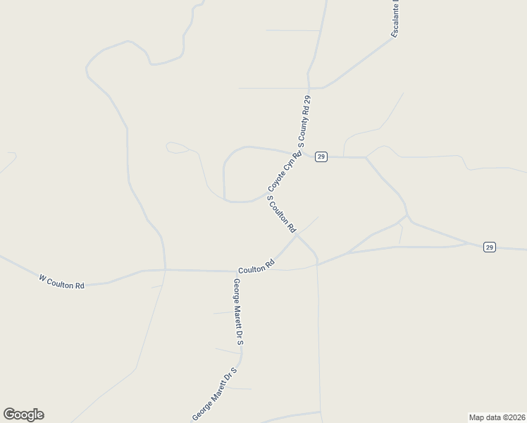 map of restaurants, bars, coffee shops, grocery stores, and more near 19047 West Coyote Canyon Road in Duchesne