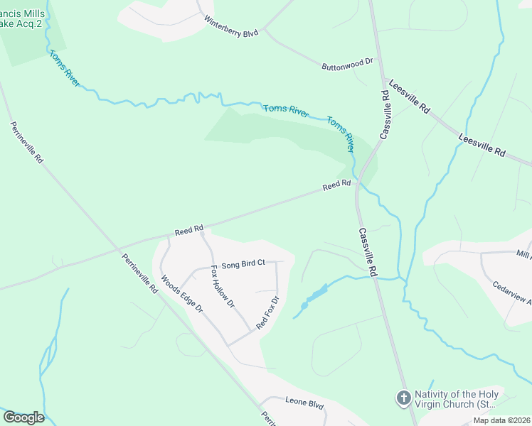 map of restaurants, bars, coffee shops, grocery stores, and more near 615 Reed Road in Jackson Township